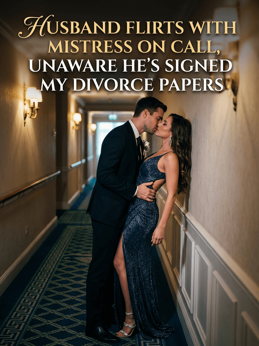 Husband Flirts with Mistress on Call, Unaware He's Signed My Divorce Papers