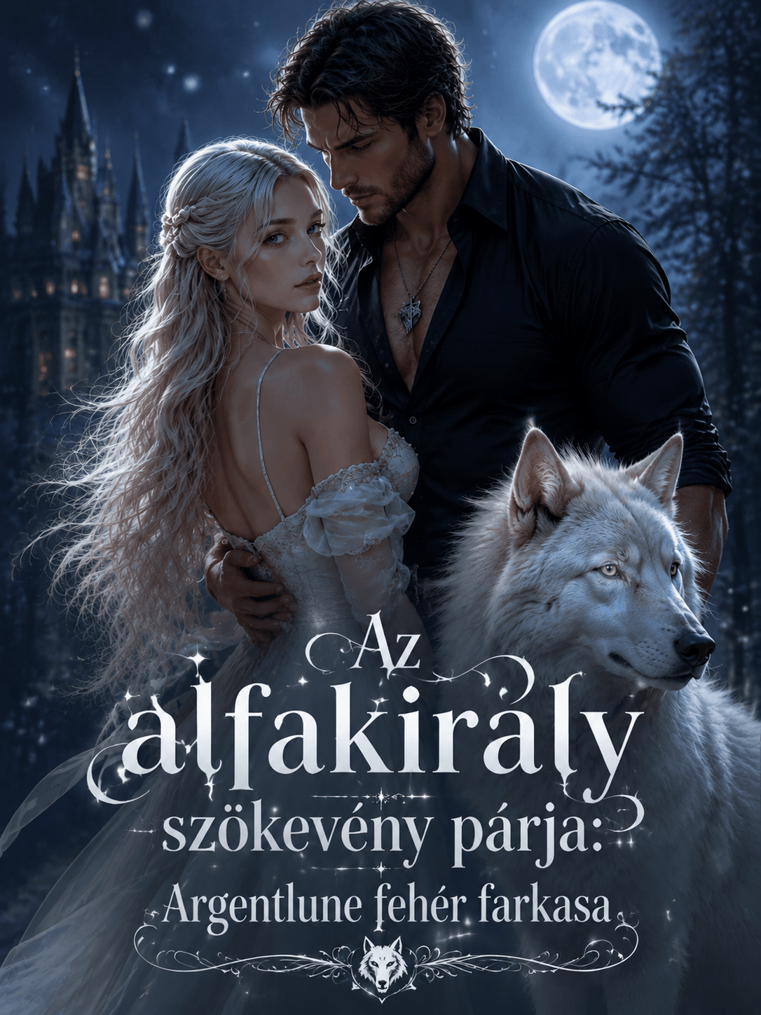 Az alfakirály szökevény párja: Argentlune fehér farkasa