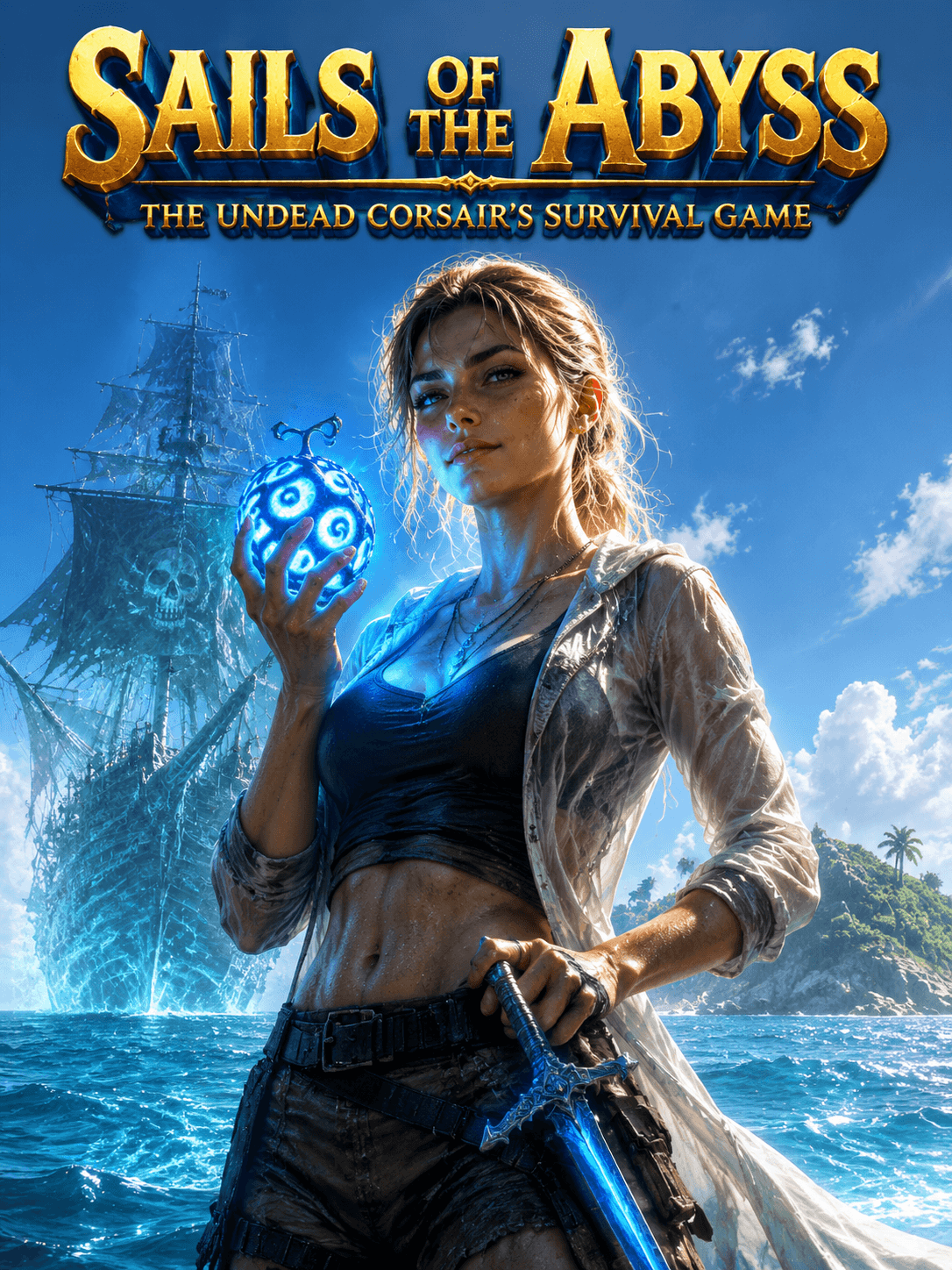 Sails of the Abyss: The Undead Corsair's Survival Game
